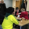Pairs event - the Goldings in action