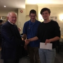 Mike and Matthew Forster - best score Father & Son 4/6